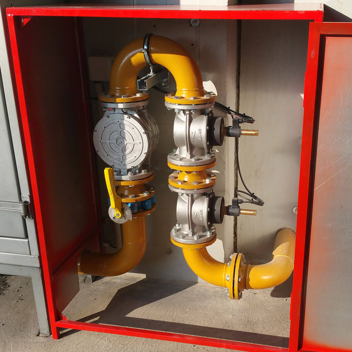 installation reseau gaz